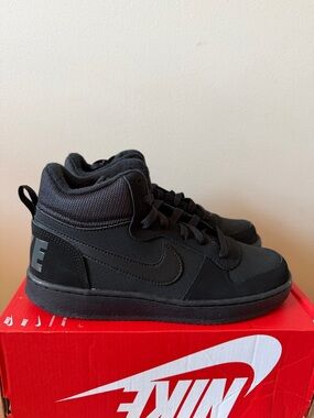 Nike Court Borough Mid GS Black 839977-001 Size 6Y